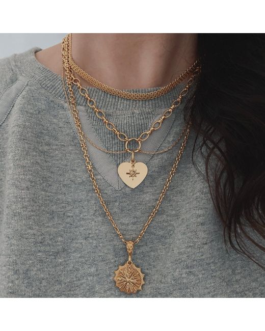 IN CAUDA VENENUM Metallic Tara Necklace