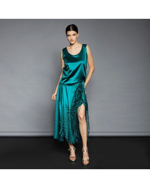 Silvia Serban Green Reversible & Top