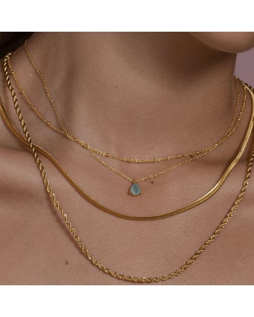 Lavani Jewels Metallic Pride Mini Necklace