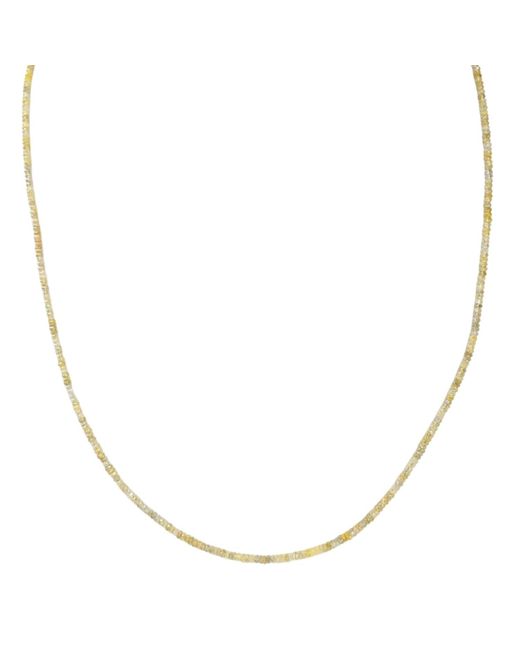 Rahul's Jewels Metallic 16"-18" Adjustable Length Genuine Diamond Necklace