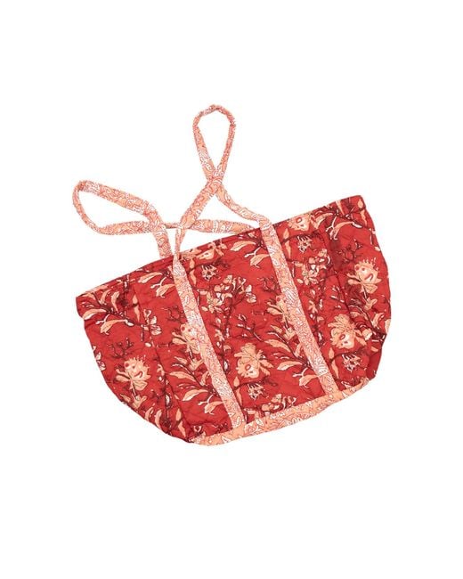 Inara Red Rubra Tote Bag