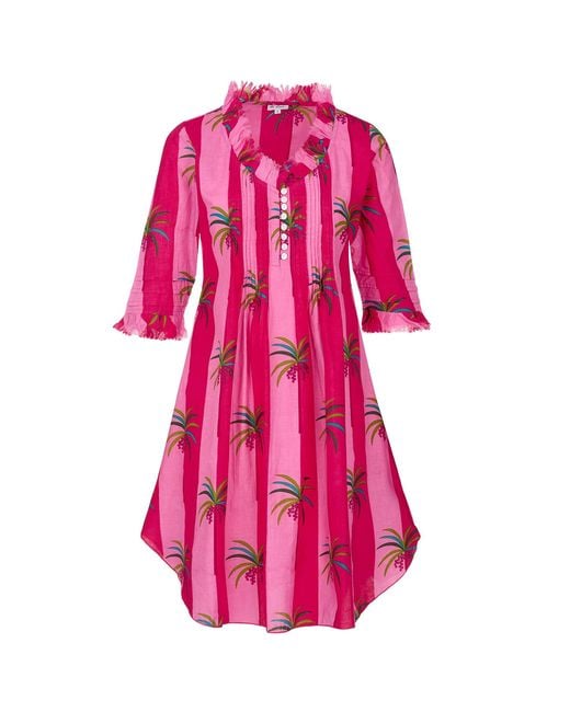 At Last Pink Annabel Cotton Tunic