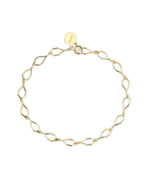 C|Nd|N by Candan Balto Metallic Art Deco Anklet