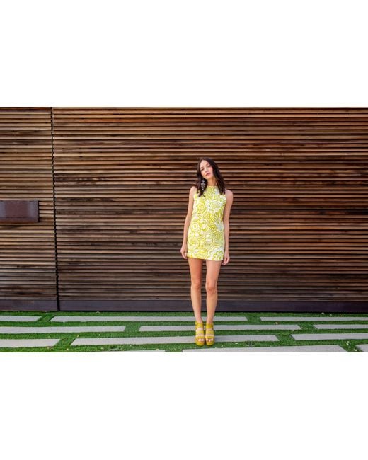 Jennafer Grace Green Penelope Mini Dress