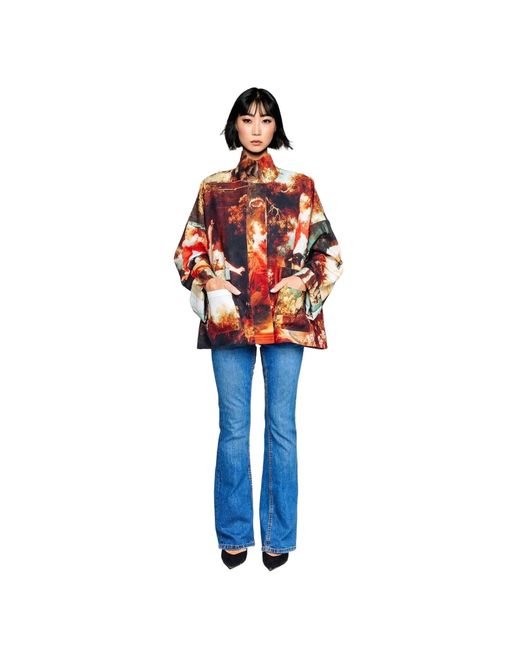 Maxjenny Red Square Boxy Jacket