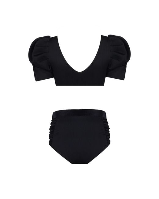 Nur Karaata Black Bellagio Bikini Set