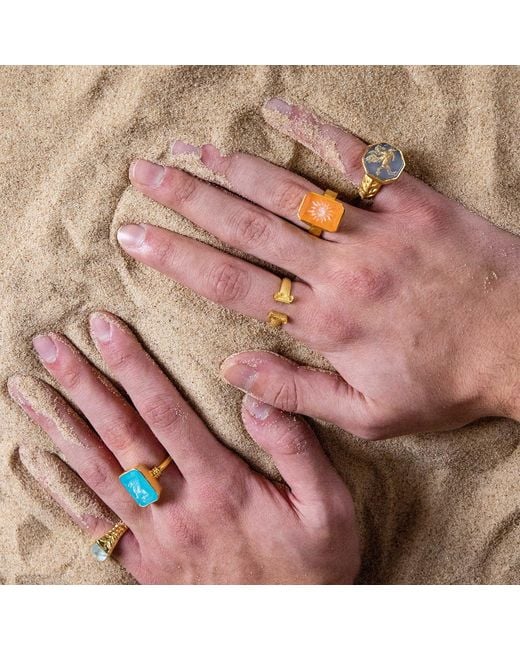 Ece London Metallic The Ionic Ring