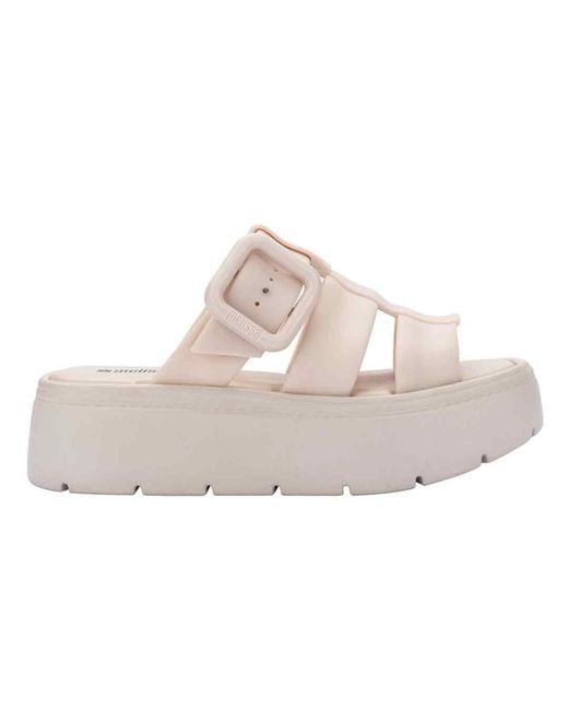 Melissa Pink Neutrals Pump Platform Sandal