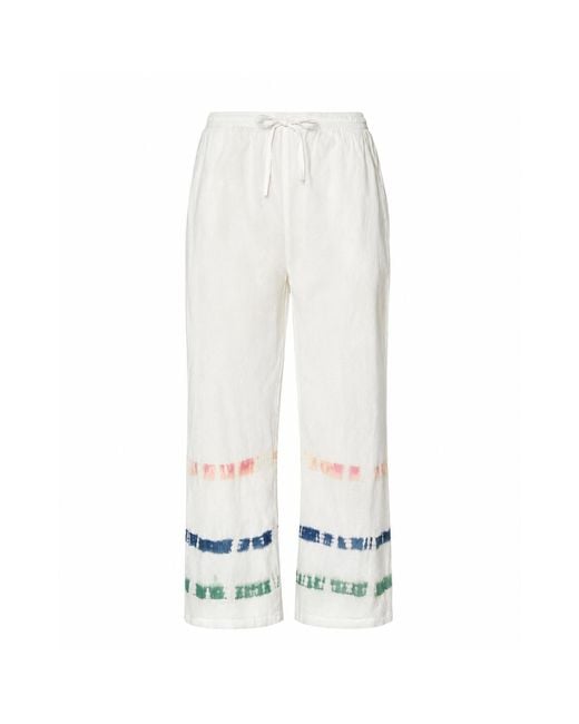 Par & Escala White Sere Pants