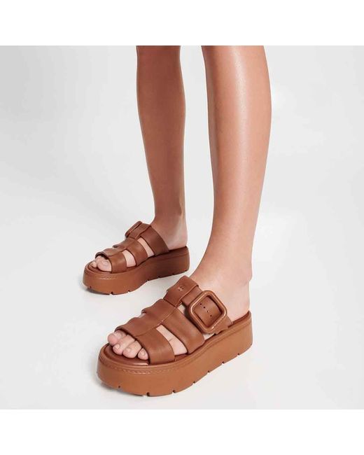 Melissa Brown Pump Platform Sandal