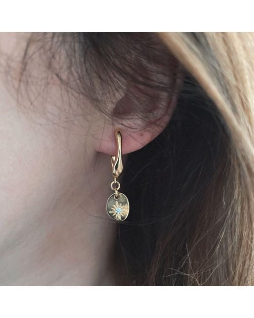 IN CAUDA VENENUM Metallic Vega Earrings