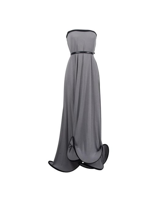 Laura Daili Gray Motion Wave Dress Skirt For Tall Fit