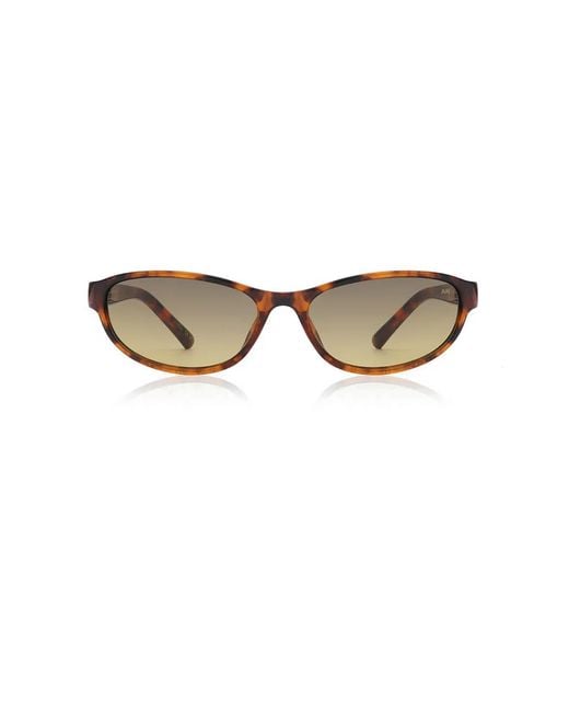 A.Kjærbede Brown Alexa Sunglasses Havana