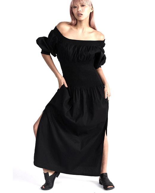 Dref Black Sydney Linen Dress