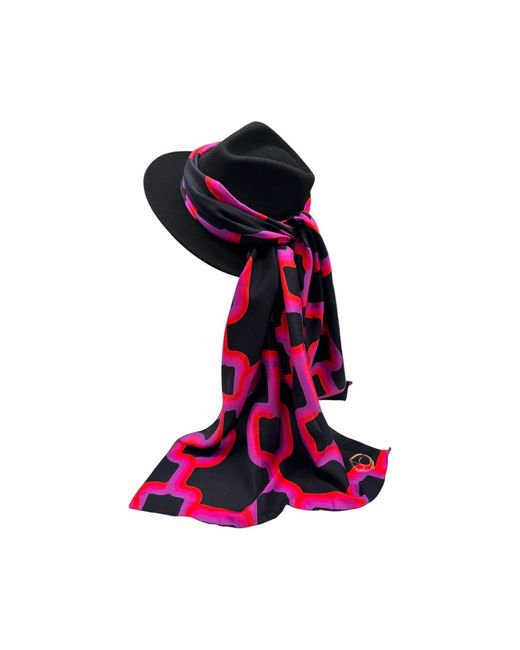 Julia Clancey Multicolor Jewel Fifi Scarf Fedora