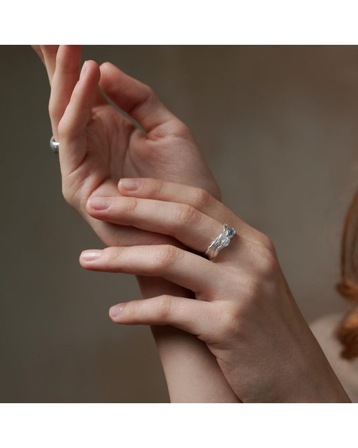 Janus Edinburgh White Spey Sterling Ring