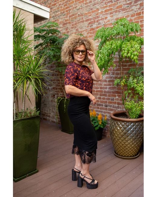 Jennafer Grace Red Mareesa Top