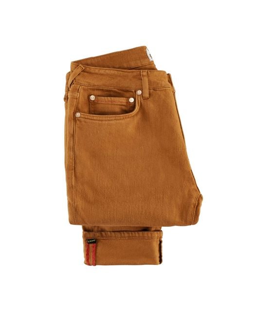 &SONS Trading Co Orange Andsons Brandon Jeans Tan for men
