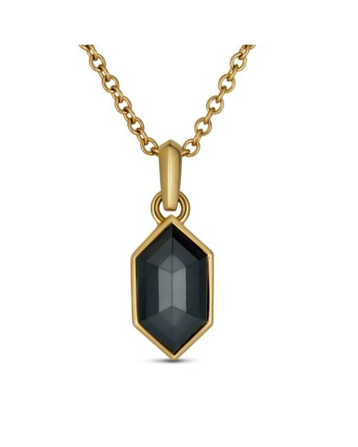 Rahul's Jewels Blue Sanctum Astra Pendant -14 Karat With Genuine Diamond