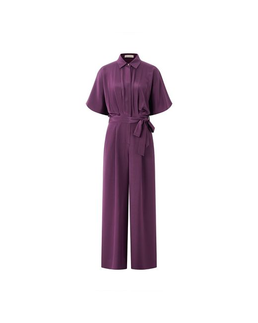 Emma Wallace Purple Shay Jumpsuit -Deep