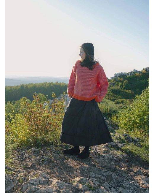 The New Orchard Blue Winter Vegan Skirt