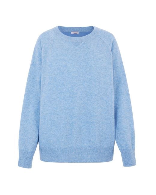 Mamu Dream Blue Chambray Cashmere Sweatshirt