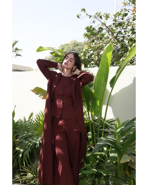 Ashita Fernandes Brown Chloe Abaya