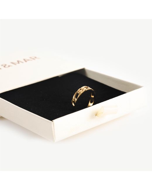 Lei & Mar Co. Metallic The Asher Ring