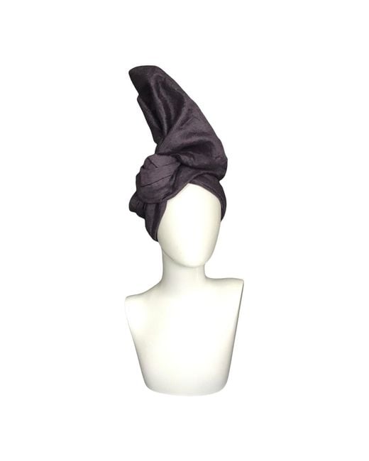 Romer Millinery Gray Twisturban Turban