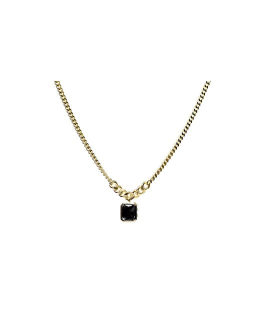 Retro Chic Metallic Chain Necklace