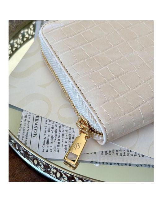 SET & STONES White Neutrals The Jewelry Travel Case -Pearl