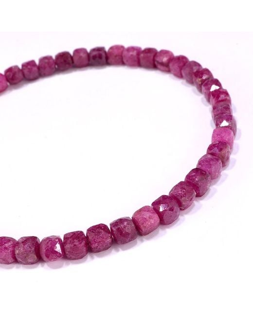 Mineralgems•Studio Pink Ruby Bracelet for men
