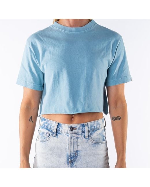 Ariko Blue Ocean Beach Crop Tee