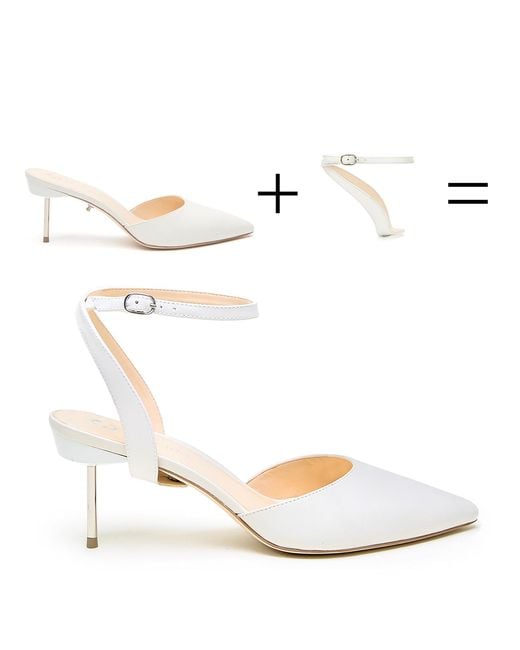 Alterre White Customizable Stiletto