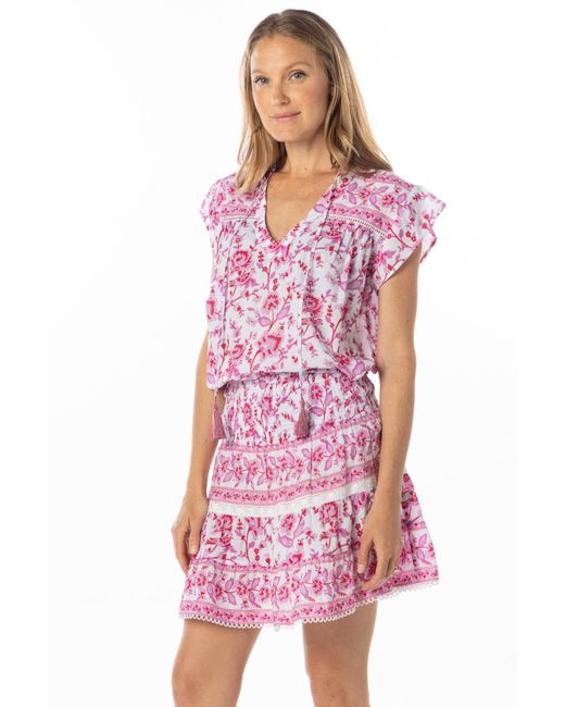 Bindu Pink Clarita Skirt