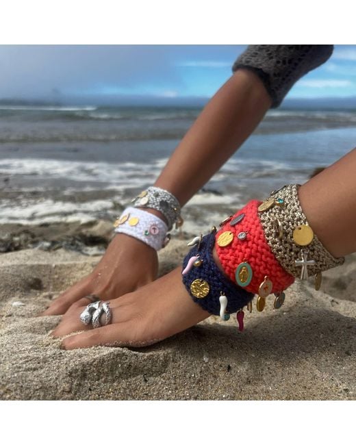Hilo De Mar Blue Skyline Narrow Bracelet