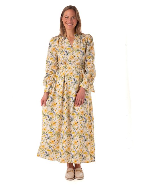 Franchetti Bond Metallic Tomassa Garden Floral Occasion Dress
