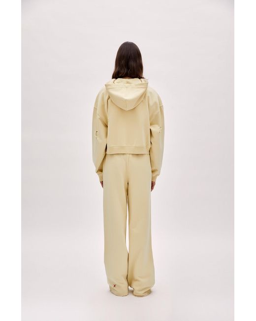 Pcfg Natural Neutrals Destroyed Sweat Pant
