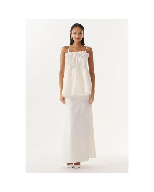 Justin Tong White Ivory Top
