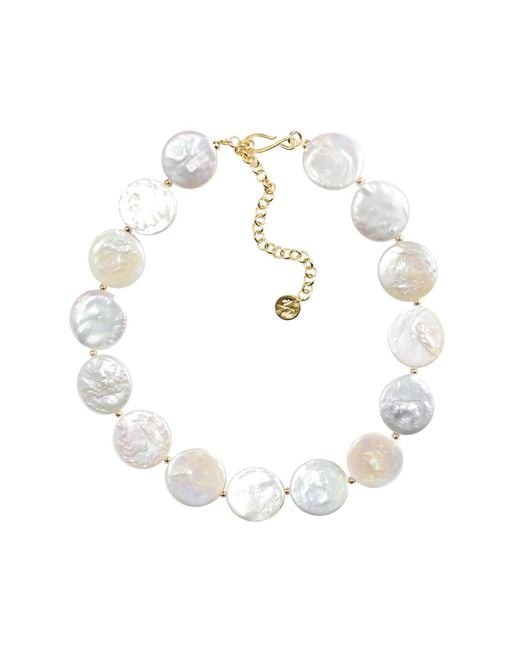 Adriana Pappas Designs White Beach Babe Choker