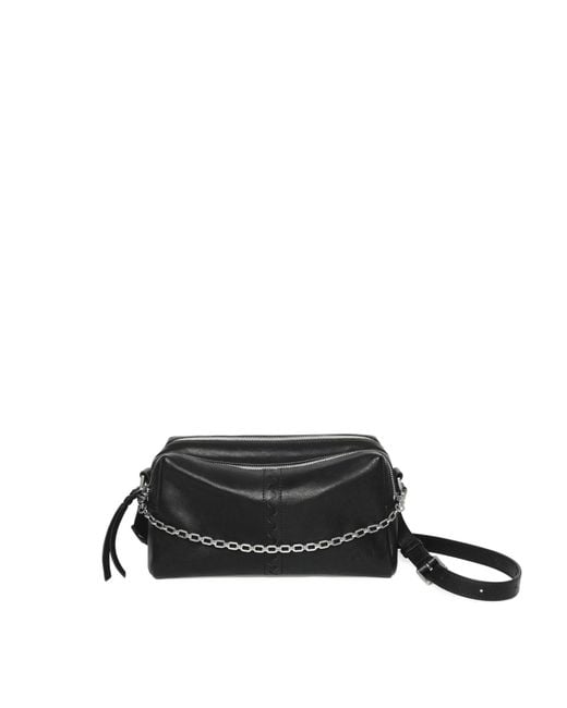 Orange Cube Black Metropolitan Mosaic Shoulder Bag