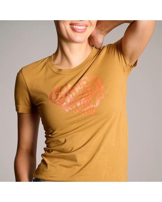 Love and Nostalgia Yellow Margot Tee