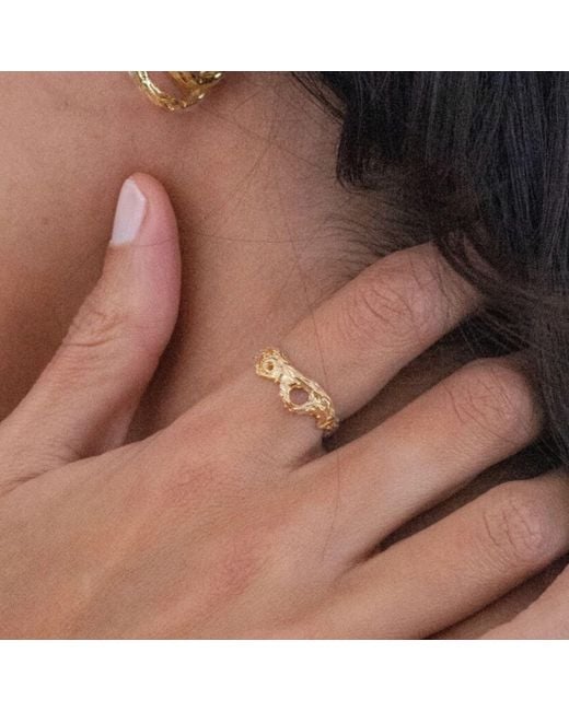 ASSUWA Metallic Kymopoleia Ring