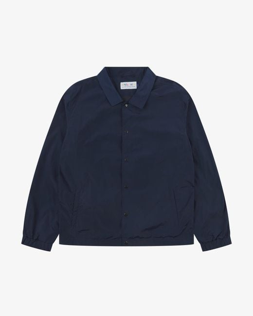 Uskees Blue Coach Jacket for men