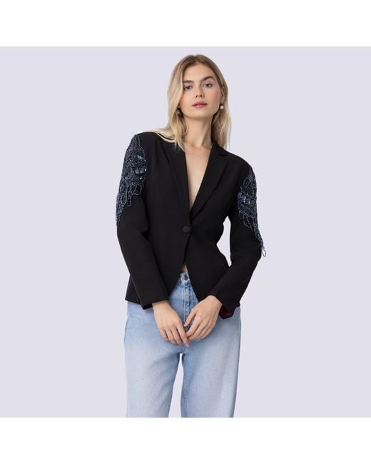 Raishma Black Ebony Jacket