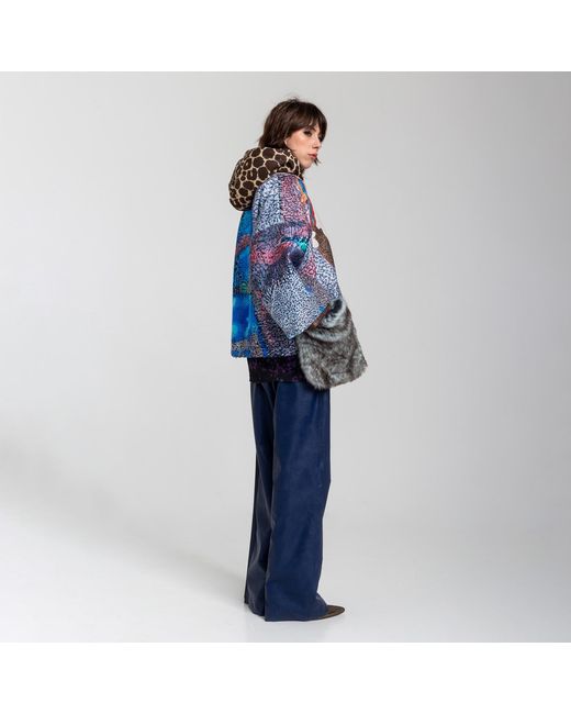 ARTISTA Blue Tara Printed Jacket