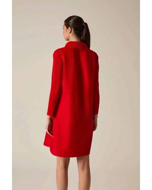 James Lakeland Red Shirt Dress