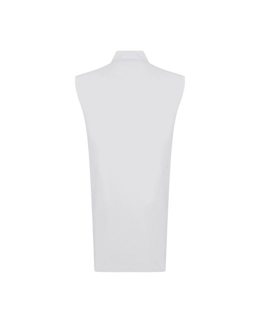 Fob Paris White Lavinia Shirt Dress