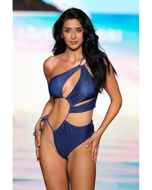 Live Kolibri Blue Cut-Out One-Piece