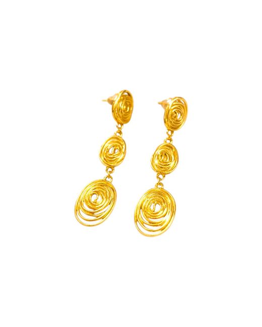 Oriaku Studio Metallic Nola Earrings